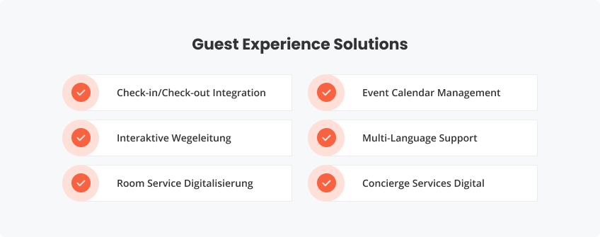 Guest Experience Solutions