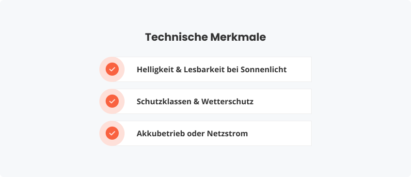 Technische Merkmale