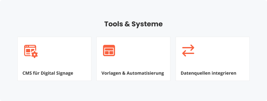 Tools und Systeme