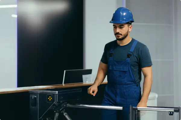 Integration mit physischen ZuKo-Systemen, besuchsspezifische Zutrittsrechte