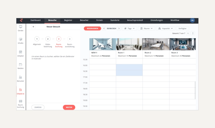roombooking example system