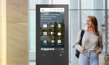 Digital Signage Stelen