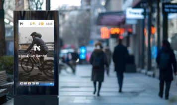 Outdoor Digital Signage im öffentlichen Raum