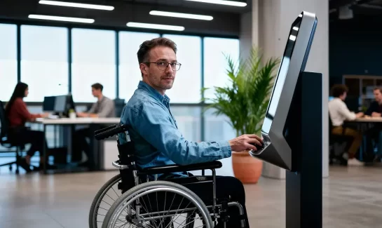 Nachhaltige Benutzererfahrung durch barrierefreie Kioske