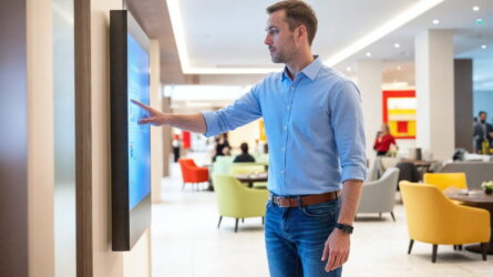 Digital Signage Touch- und Kiosk-Systeme – Worauf Unternehmen 2026 achten sollten