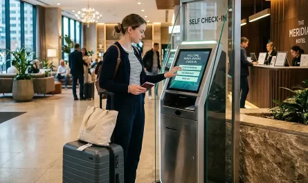 Self-Check-in-Automaten für kleine Hotels und Hostels