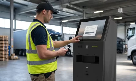 Fahrer-Self-Service-Terminals für Lkw-Fahrer