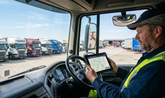 Digitale Ankunftssteuerung für effiziente LKW-Transporte