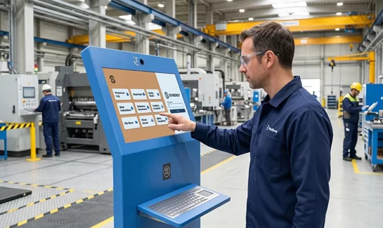 Digitale Besuchersteuerung in Logistik und Produktion