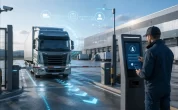 LKW-Leitsystem und digitaler Fahrer-Check-in