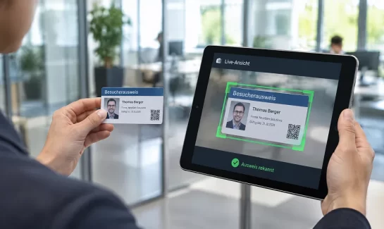 ID-Scan und digitale Besucheridentifikation
