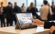 Digitaler Empfang und Self-Service-Kiosk