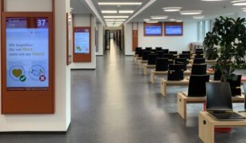 Digital Signage und automatisierte Besuchernavigation für das Servicezentrum der Stadt München