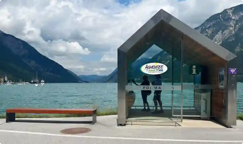 Interaktive Terminals für die Tourismusregion Achensee