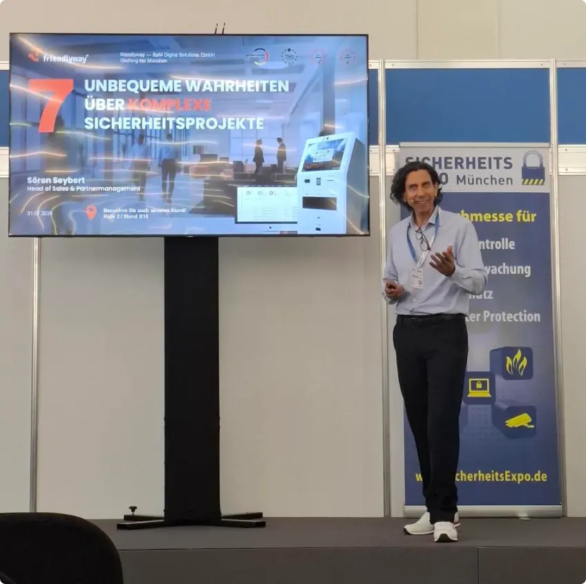 Soeren Seybert hält Vortrag auf SicherheitsExpo 2026