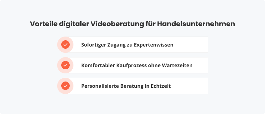 Videoberatung Vorteile
