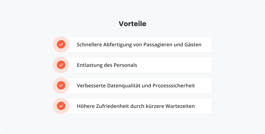Vorteile von Self-Check-in Lösungen
