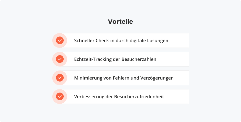 Vorteile eines effizienten Einlassmanagements
