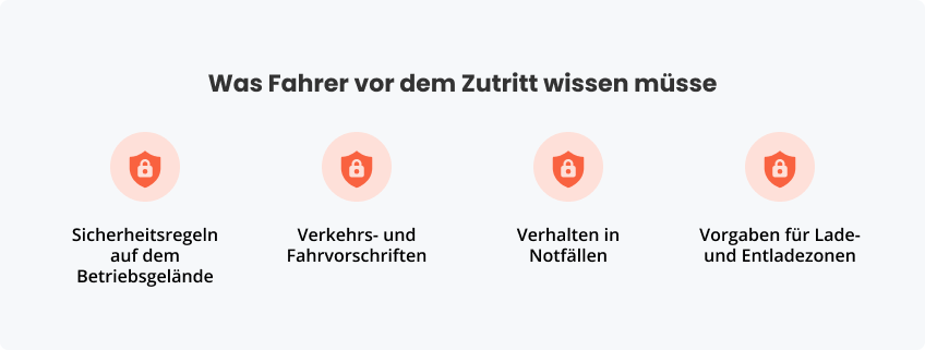 Was Fahrer vor dem Betreten wissen müssen