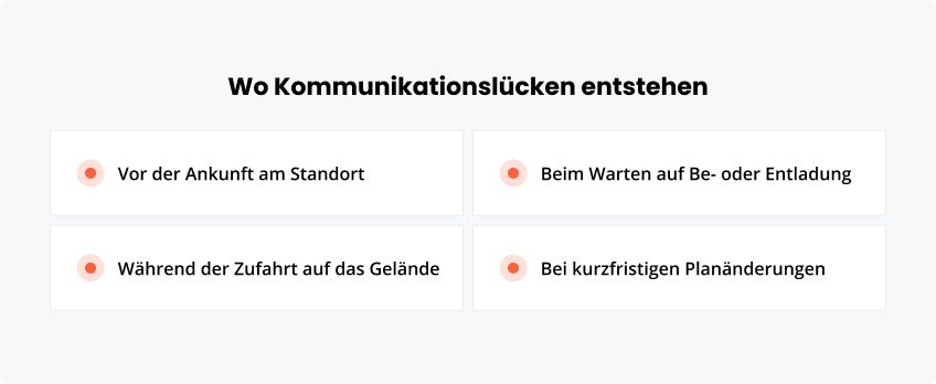 Wo Kommunikationslücken entstehen