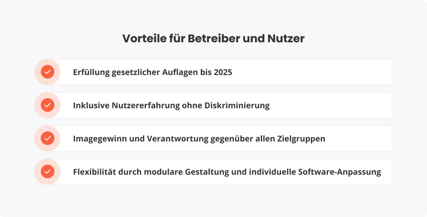 Vorteile für Betreiber und Nutzer