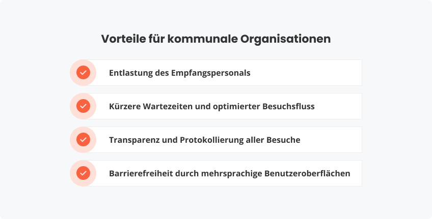 Vier Vorteile für kommunale Organisationen