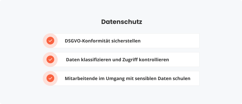 Datenschutz und Gesetzliche Vorgaben
