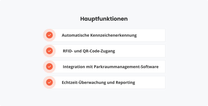 Hauptfunktionen moderner Zutrittskontrollsysteme