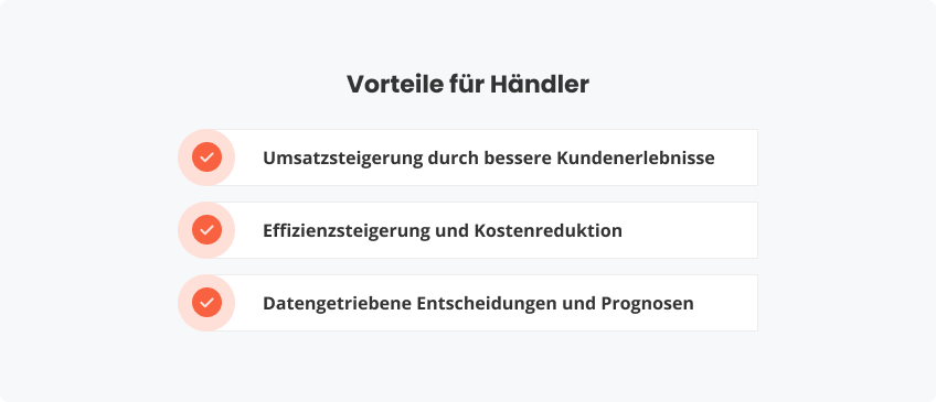 Vorteile für Händler durch KI