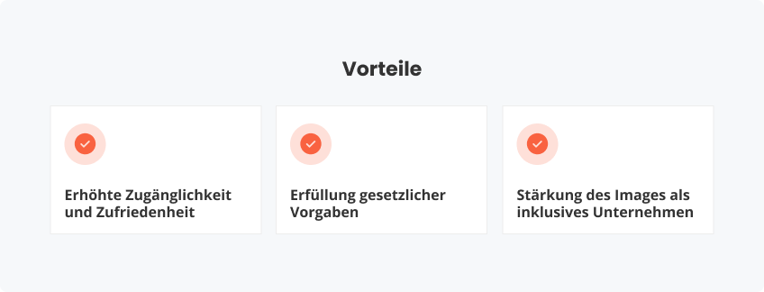 Vorteile für Organisationen und Nutzer
