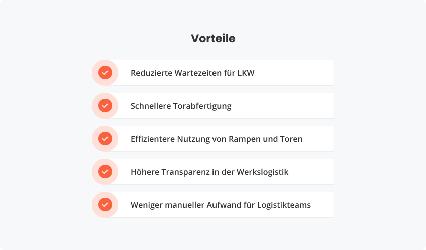 Vorteile automatisierter LKW-Abfertigung