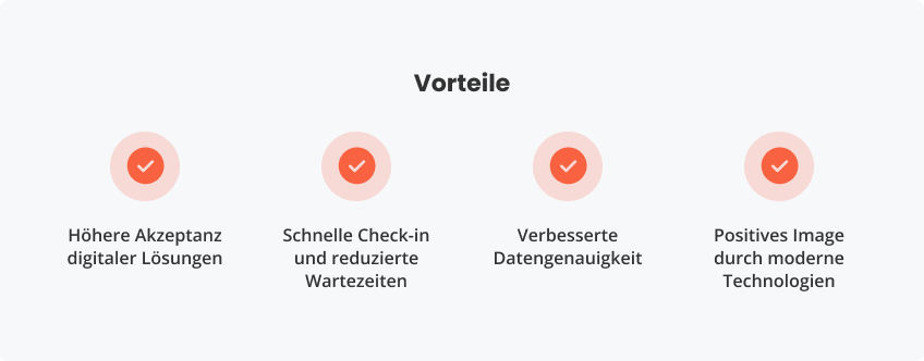 Vorteile für Unternehmen und Gäste