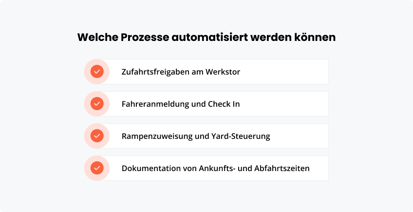 Welche Prozesse automatisiert werden können