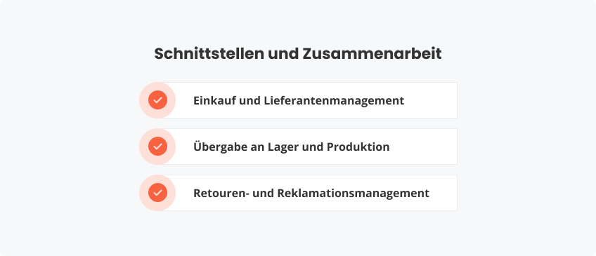 Schnittstellen und Zusammenarbeit