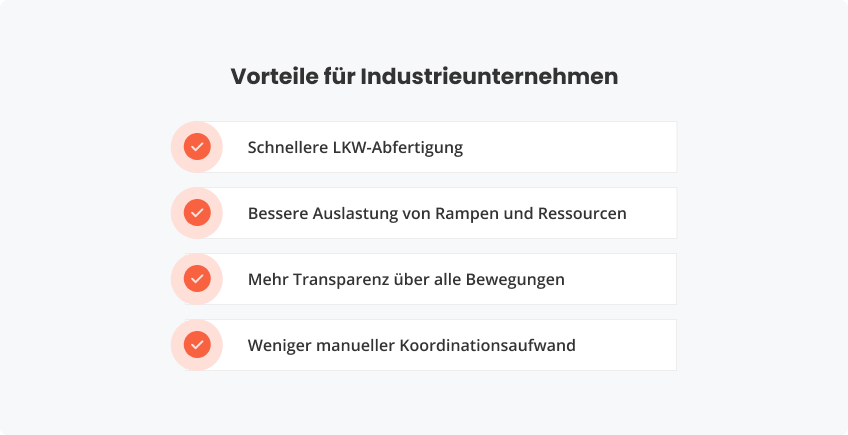 Vorteile digitaler Yard-Prozesse für Industrieunternehmen