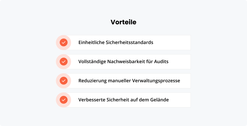 Vorteile für Industrieunternehmen und Logistikzentren