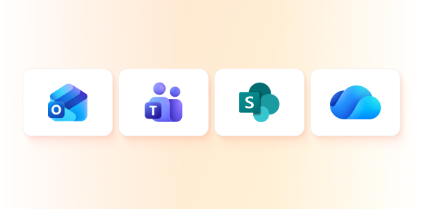 Microsoft: Terminplanung, Kommunikation und Speicherung