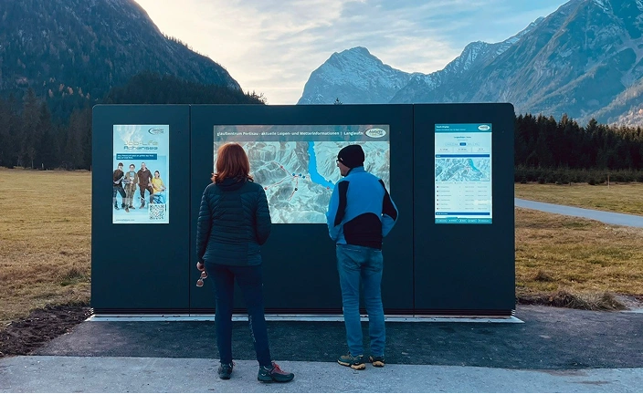 Update: Neue Outdoor-Freizeit-Informations-Terminals für smarte Gästeinformation