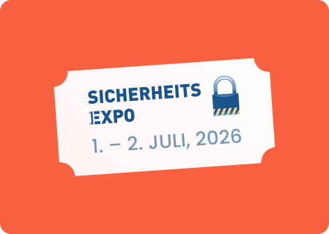 Gratis-Ticket für die SicherheitsExpo 2026