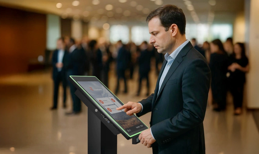 Self-Check-In in kommunalen Einrichtungen