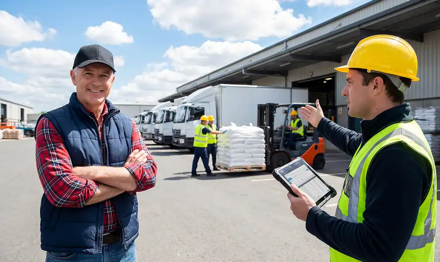 Lagerlogistik, Besuchermanagement und Yard Access digital zusammenführen