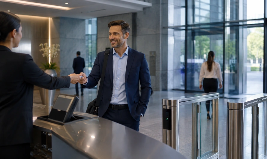 Design Visitor Security & Compliance: Sicheres Besuchermanagement für Unternehmen